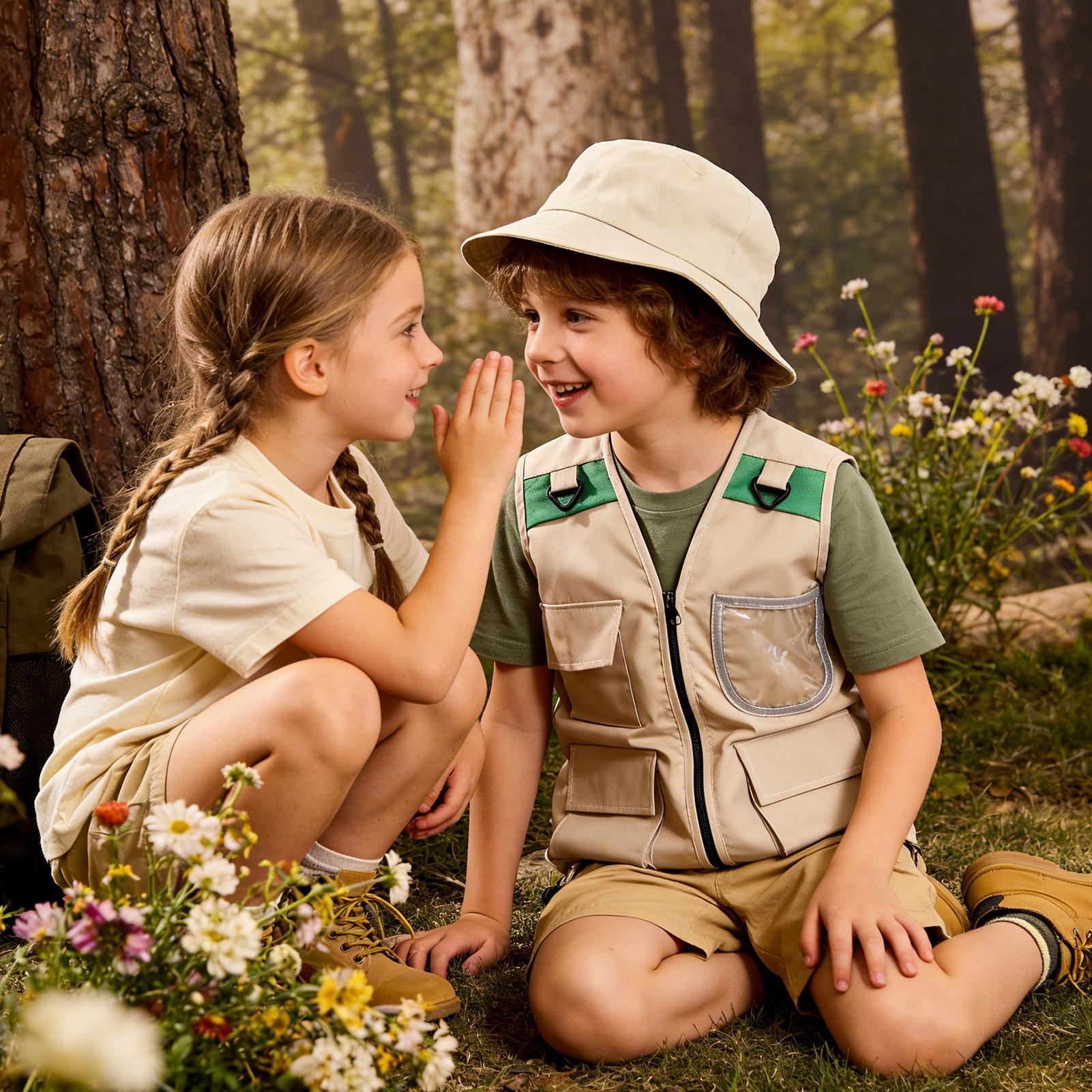 طقم ألعاب تنكرية للأطفال: قبعة - مراجعة Outdoor Adventure Kit For Kids وسعره